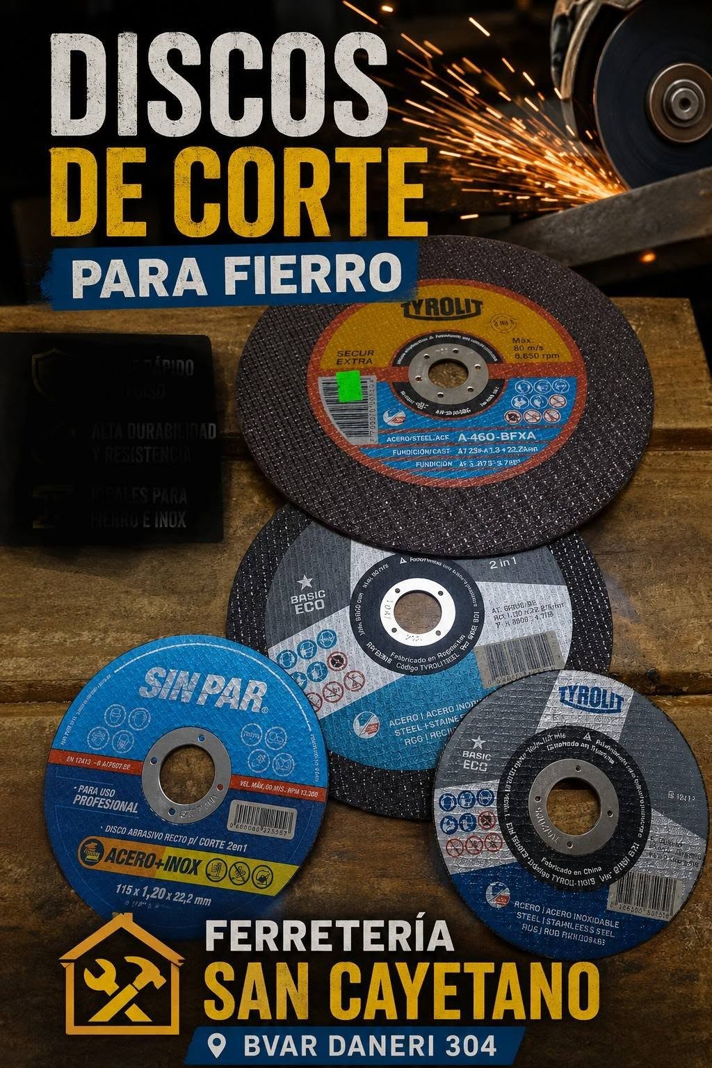 Discos de corte